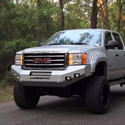 GMC 1500 2007.5-2013 with CLASSIC FRONT W.I.Y.KIT STANDARD installed