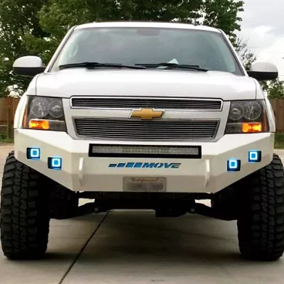 CHEVY SUBURBAN 1500 2007-2014 with CLASSIC FRONT Weld It Yourself STANDARD installed