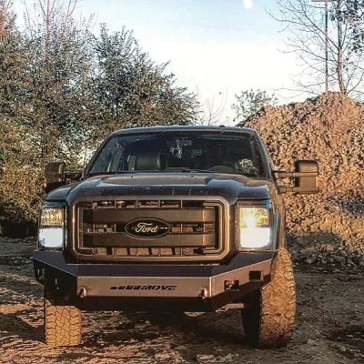 FORD F250-350 2011-2016 with CLASSIC FRONT W.I.Y.KIT STANDARD installed