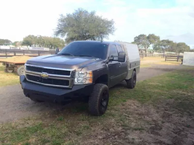 CHEVY 2500-3500HD 2007.5-2010 with CLASSIC FRONT Weld It Yourself STANDARD installed
