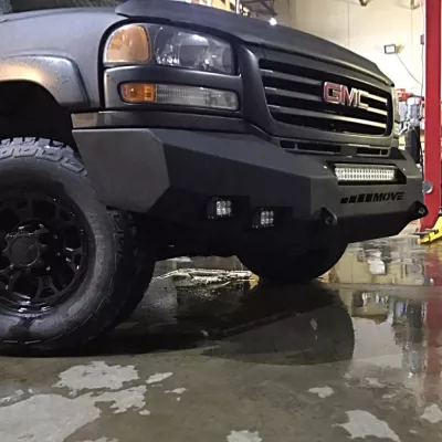 GMC 2500-3500HD 2003-2007 with CLASSIC FRONT Weld It Yourself STANDARD installed