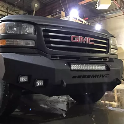GMC 2500-3500HD 2003-2007 with CLASSIC FRONT Weld It Yourself STANDARD installed