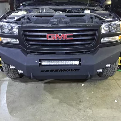GMC 2500-3500HD 2003-2007 with CLASSIC FRONT Weld It Yourself STANDARD installed
