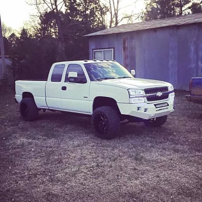 CHEVY 2500-3500HD 2003-2007 with CLASSIC FRONT Weld It Yourself STANDARD installed