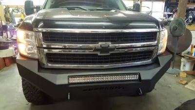 CHEVY 2500-3500HD 2007.5-2010 with CLASSIC FRONT Weld It Yourself STANDARD installed