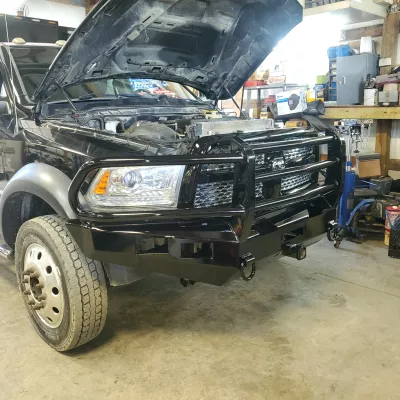 DODGE 4500-5500 2010-2018 with CLASSIC FRONT Weld It Yourself Offroad installed