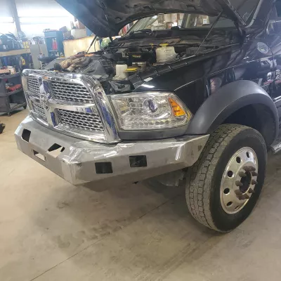 DODGE 4500-5500 2010-2018 with CLASSIC FRONT Weld It Yourself Offroad installed