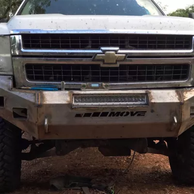 CHEVY 2500-3500HD 2007.5-2010 with CLASSIC FRONT Weld It Yourself STANDARD installed