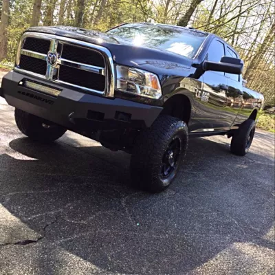 DODGE 2500-3500 2010-2018 with CLASSIC FRONT Weld It Yourself STANDARD installed