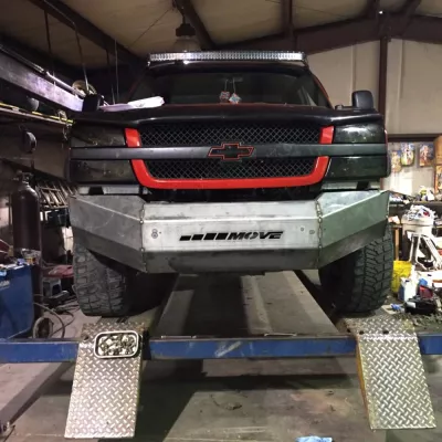CHEVY 1500 2003-2007 with CLASSIC FRONT Weld It Yourself STANDARD installed