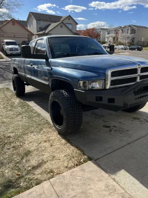 DODGE 2500-3500 1994-2002 with CLASSIC FRONT Weld It Yourself STANDARD installed