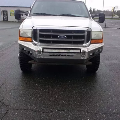 FORD F250-350 1999-2004 with CLASSIC FRONT W.I.Y.KIT STANDARD installed