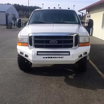 FORD F250-350 1999-2004 with CLASSIC FRONT W.I.Y.KIT STANDARD installed