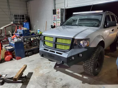 DODGE DURANGO 2007-2009 with CLASSIC FRONT Weld It Yourself STANDARD installed