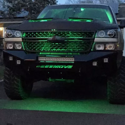 CHEVY 1500 2003-2007 with CLASSIC FRONT Weld It Yourself STANDARD installed