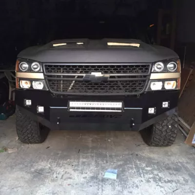 CHEVY 1500 2003-2007 with CLASSIC FRONT Weld It Yourself STANDARD installed