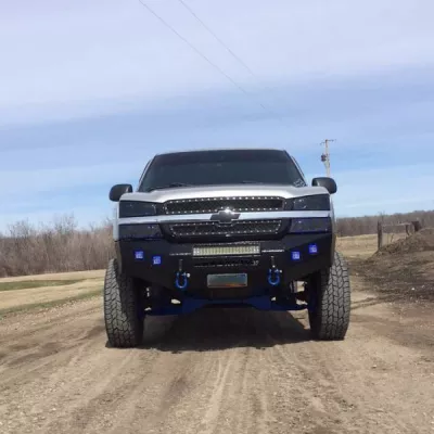 CHEVY 1500 2003-2007 with CLASSIC FRONT Weld It Yourself STANDARD installed