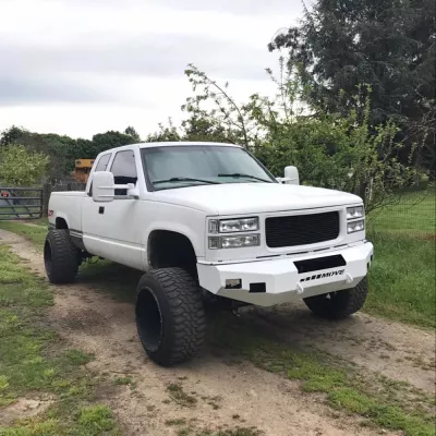 CHEVY 1500 1988-1998 with CLASSIC FRONT Weld It Yourself STANDARD installed