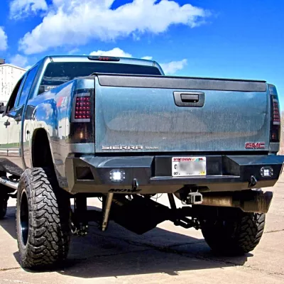 GMC 2500-3500HD 2007.5-2010 with CLASSIC REAR Weld It Yourself STANDARD installed