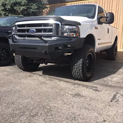FORD F250-350 1999-2004 with CLASSIC FRONT W.I.Y.KIT STANDARD installed