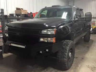 FORD F150 2004-2008 with CLASSIC FRONT Weld It Yourself STANDARD installed