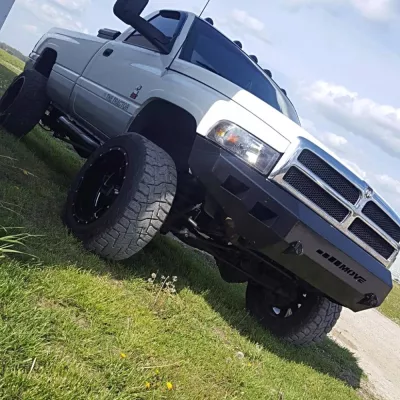 DODGE 2500-3500 1994-2002 with CLASSIC FRONT Weld It Yourself STANDARD installed
