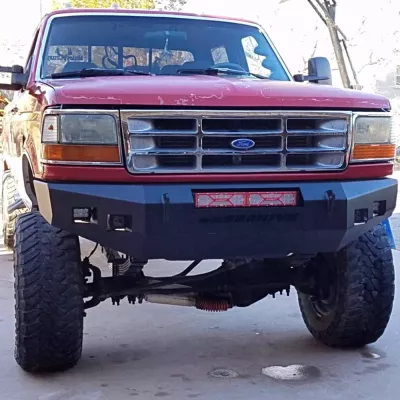 FORD F250-350 1992-1998 with CLASSIC FRONT Weld It Yourself STANDARD installed
