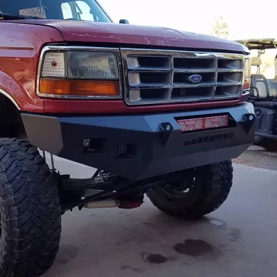 FORD F250-350 1992-1998 with CLASSIC FRONT Weld It Yourself STANDARD installed