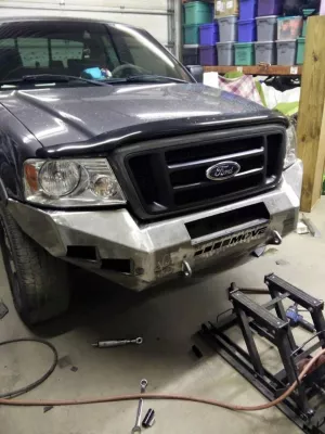 FORD F150 2004-2008 with CLASSIC FRONT Weld It Yourself STANDARD installed