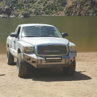 DODGE DAKOTA 2005-2011 with CLASSIC FRONT Weld It Yourself STANDARD installed