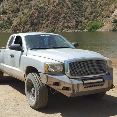DODGE DAKOTA 2005-2011 with CLASSIC FRONT Weld It Yourself STANDARD installed