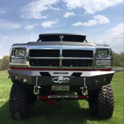 DODGE 150-250-350 1981-1993 with CLASSIC FRONT Weld It Yourself Offroad installed