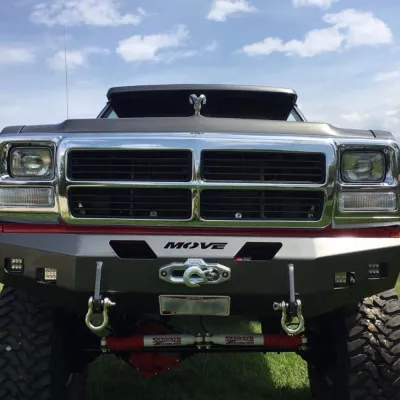 DODGE 150-250-350 1981-1993 with CLASSIC FRONT Weld It Yourself Offroad installed