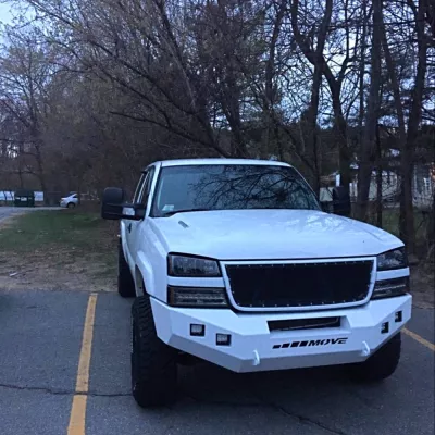 CHEVY 2500-3500HD 2003-2007 with CLASSIC FRONT Weld It Yourself STANDARD installed