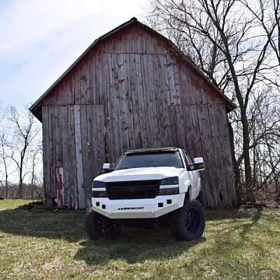 CHEVY 2500-3500HD 2003-2007 with CLASSIC FRONT Weld It Yourself STANDARD installed