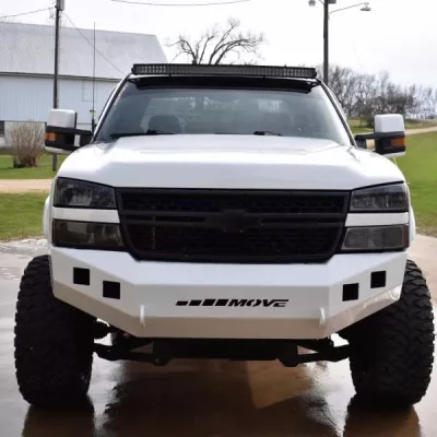 CHEVY 2500-3500HD 2003-2007 with CLASSIC FRONT Weld It Yourself STANDARD installed