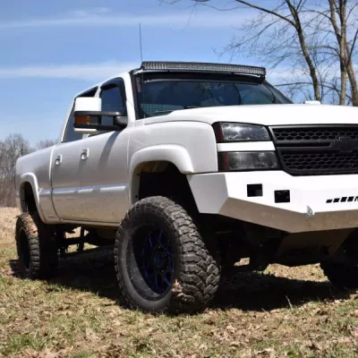 CHEVY 2500-3500HD 2003-2007 with CLASSIC FRONT Weld It Yourself STANDARD installed