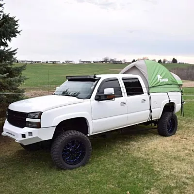 CHEVY 2500-3500HD 2003-2007 with CLASSIC FRONT Weld It Yourself STANDARD installed