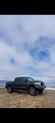 TOYOTA TUNDRA 2007-2013 with CLASSIC FRONT Weld It Yourself STANDARD installed