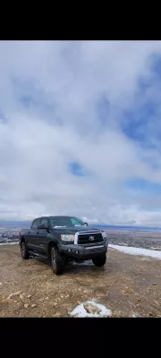 TOYOTA TUNDRA 2007-2013 with CLASSIC FRONT Weld It Yourself STANDARD installed