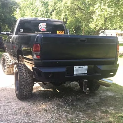DODGE 2500-3500 1994-2002 with CLASSIC REAR Weld It Yourself STANDARD installed