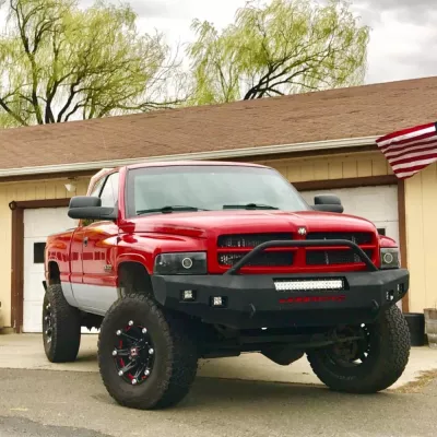 DODGE 2500-3500 1994-2002 with CLASSIC FRONT Weld It Yourself STANDARD installed