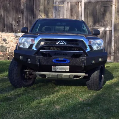 TOYOTA TACOMA 2012-2015 with CLASSIC FRONT Weld It Yourself Offroad installed