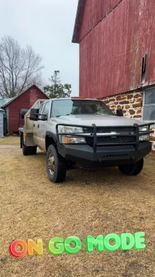 CHEVY 2500-3500HD 2003-2007 with CLASSIC FRONT Weld It Yourself STANDARD installed