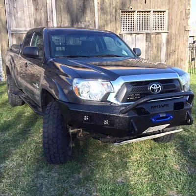 TOYOTA TACOMA 2012-2015 with CLASSIC FRONT Weld It Yourself Offroad installed