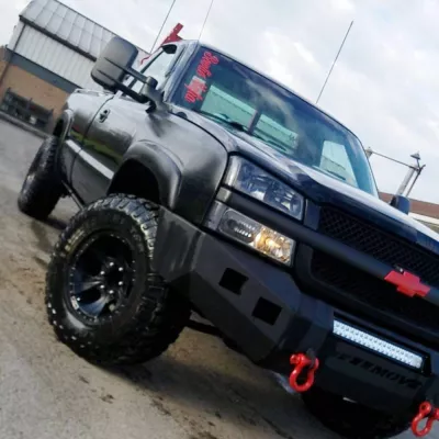 CHEVY 1500 2003-2007 with CLASSIC FRONT Weld It Yourself STANDARD installed