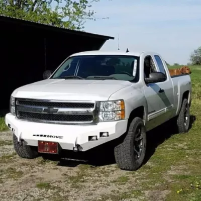 CHEVY 1500 2007.5-2013 with CLASSIC FRONT Weld It Yourself STANDARD installed