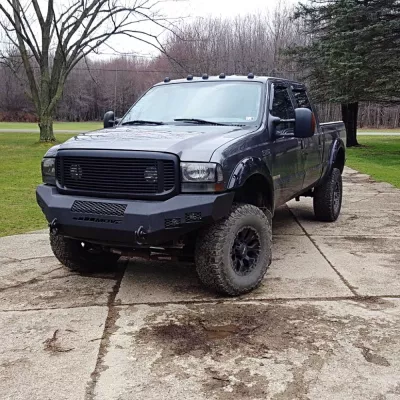 FORD F250-350 1999-2004 with CLASSIC FRONT W.I.Y.KIT STANDARD installed