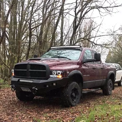 DODGE 1500 2002-2005 with CLASSIC FRONT W.I.Y.KIT STANDARD installed