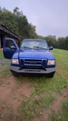 FORD RANGER 2001-2012 with PRECISION FRONT Weld It Yourself STANDARD installed
